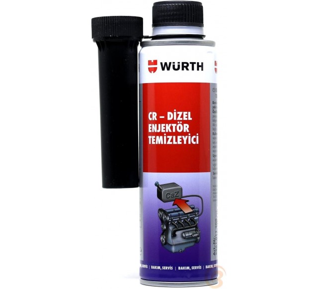 Würth 300 ml CR Dizel Yakıt Sistemi ve Enjektör Temizleyici Würth 300 ml CR Dizel Yakıt Sistemi ve Enjektör Temizleyici
